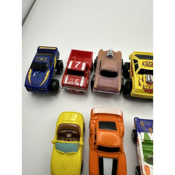 Vintage Micro Machines Mini Hot Wheels Lot‎ Of 13 80s 90s - Picture 5 of 16